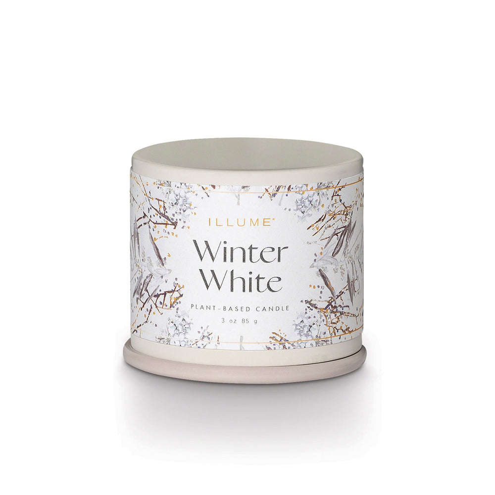 Bloomingville - ILLUME Demi Vanity Tin Duftkerze | Winter White