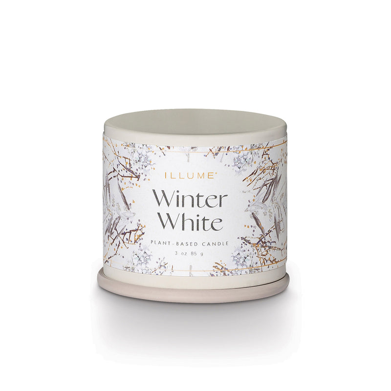 Bloomingville - ILLUME Demi Vanity Tin Duftkerze | Winter White