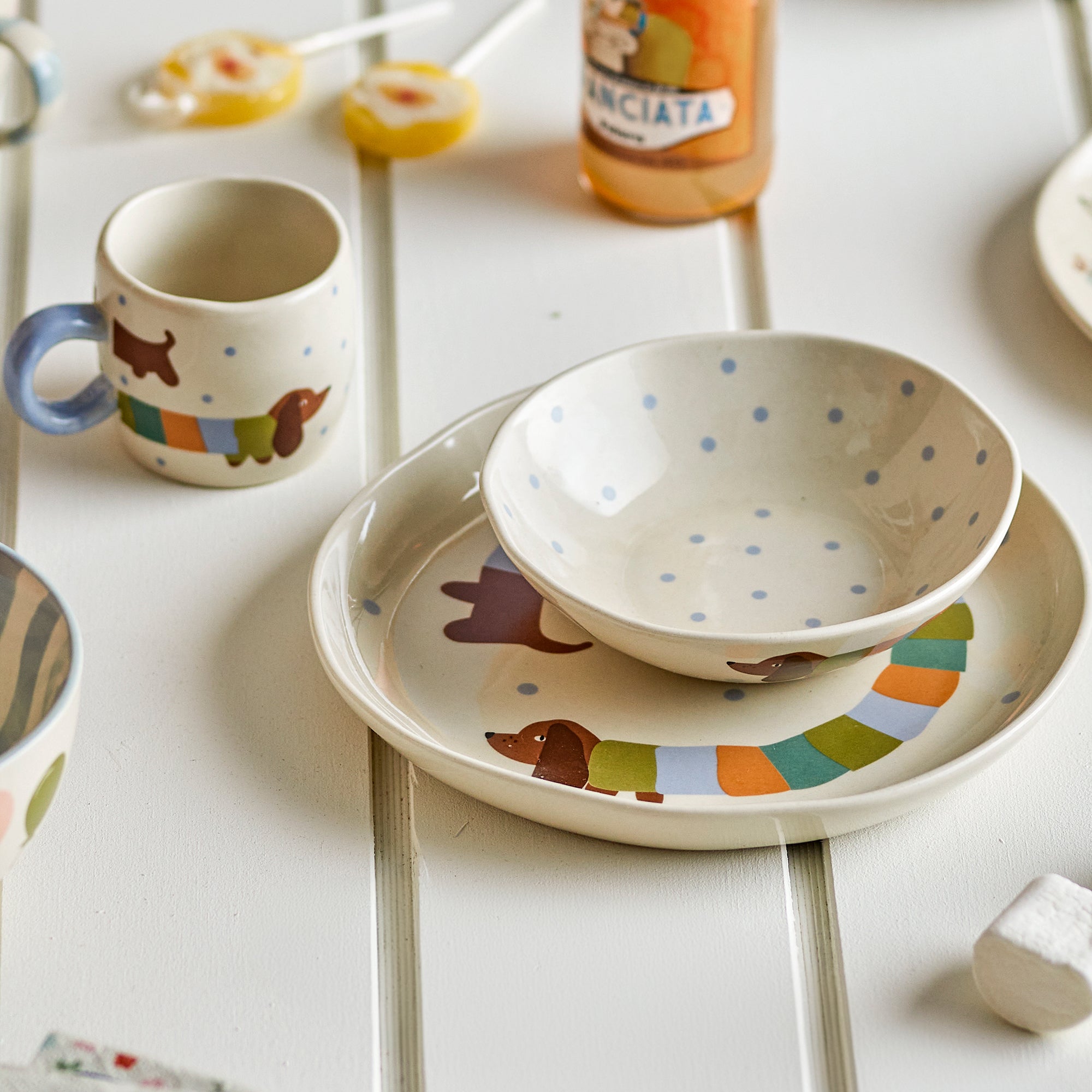 Bloomingville Mini - Charlie Geschirr-Set | 