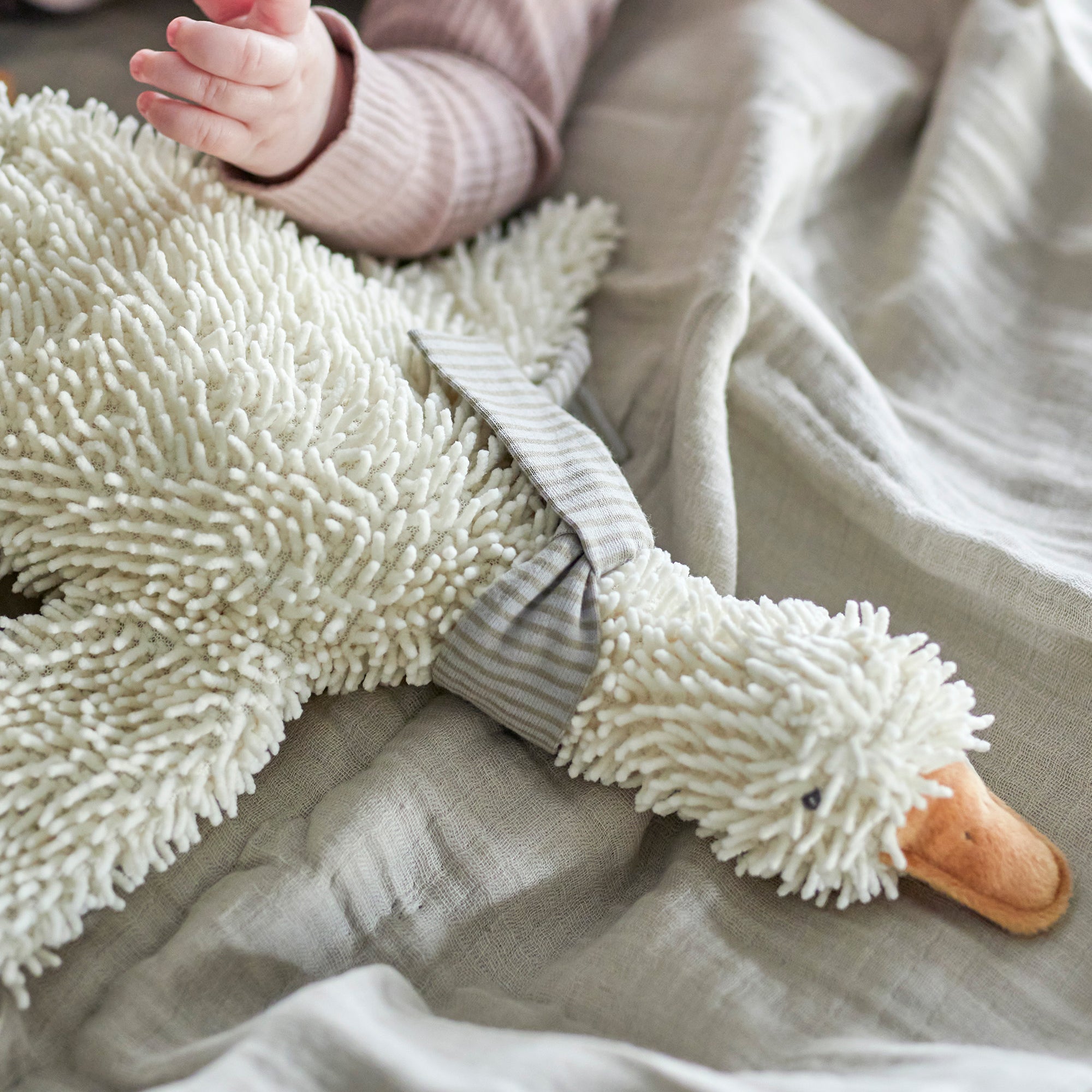 Bloomingville Mini - Gaspard Plüschtier | weiß