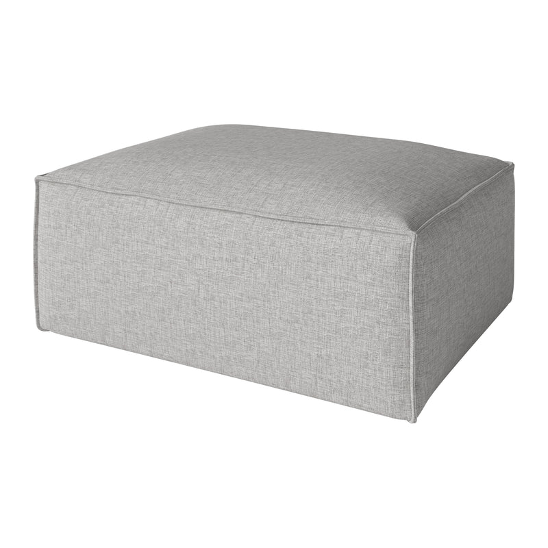 Bolia - Cosima Pouf | Nantes hellgrau / 102 x 75 cm