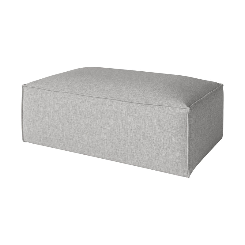 Bolia - Cosima Pouf | Nantes hellgrau / 120 x 72 cm