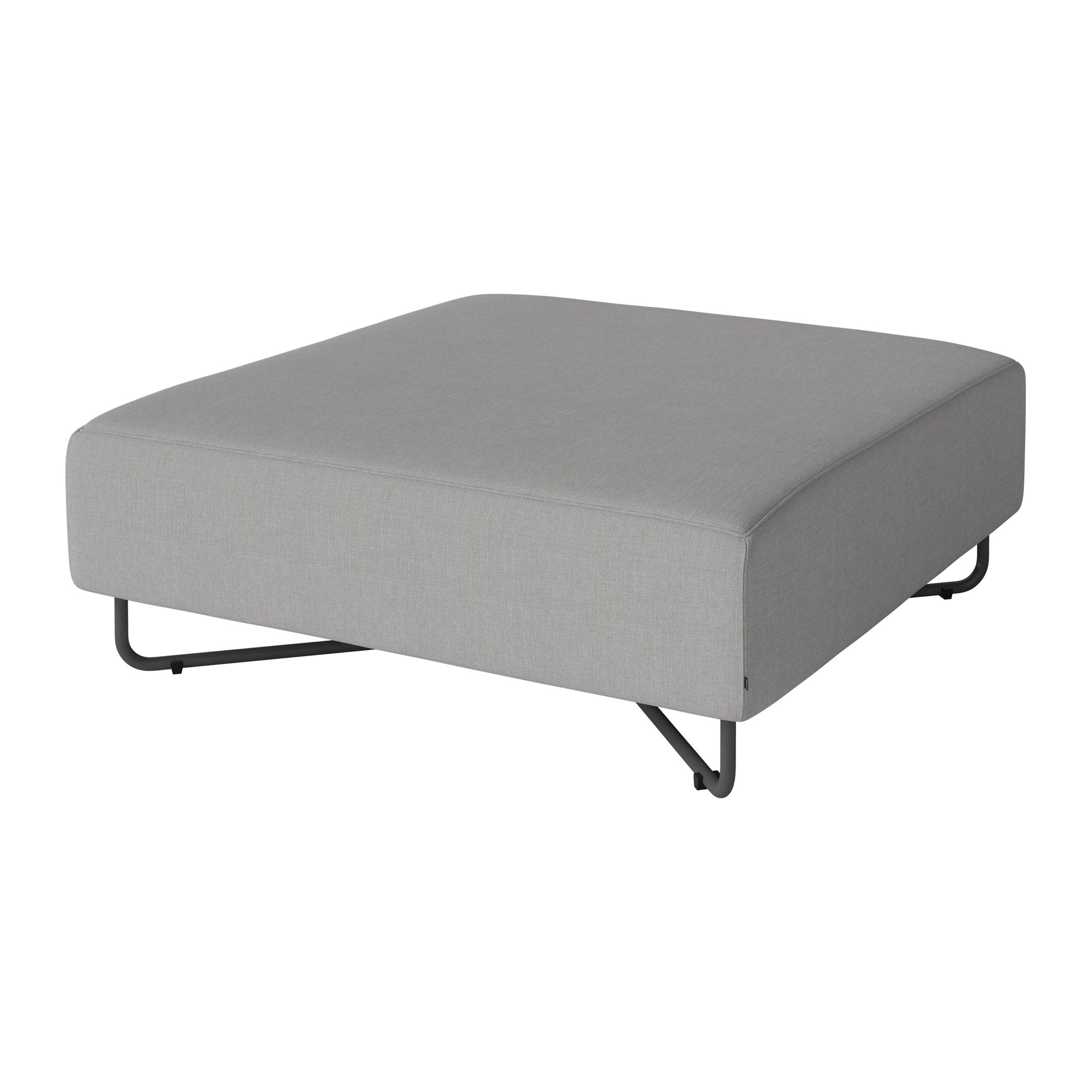 Bolia - Orlando Outdoor Pouf | Brezza hellgrau / 100 x 100 cm