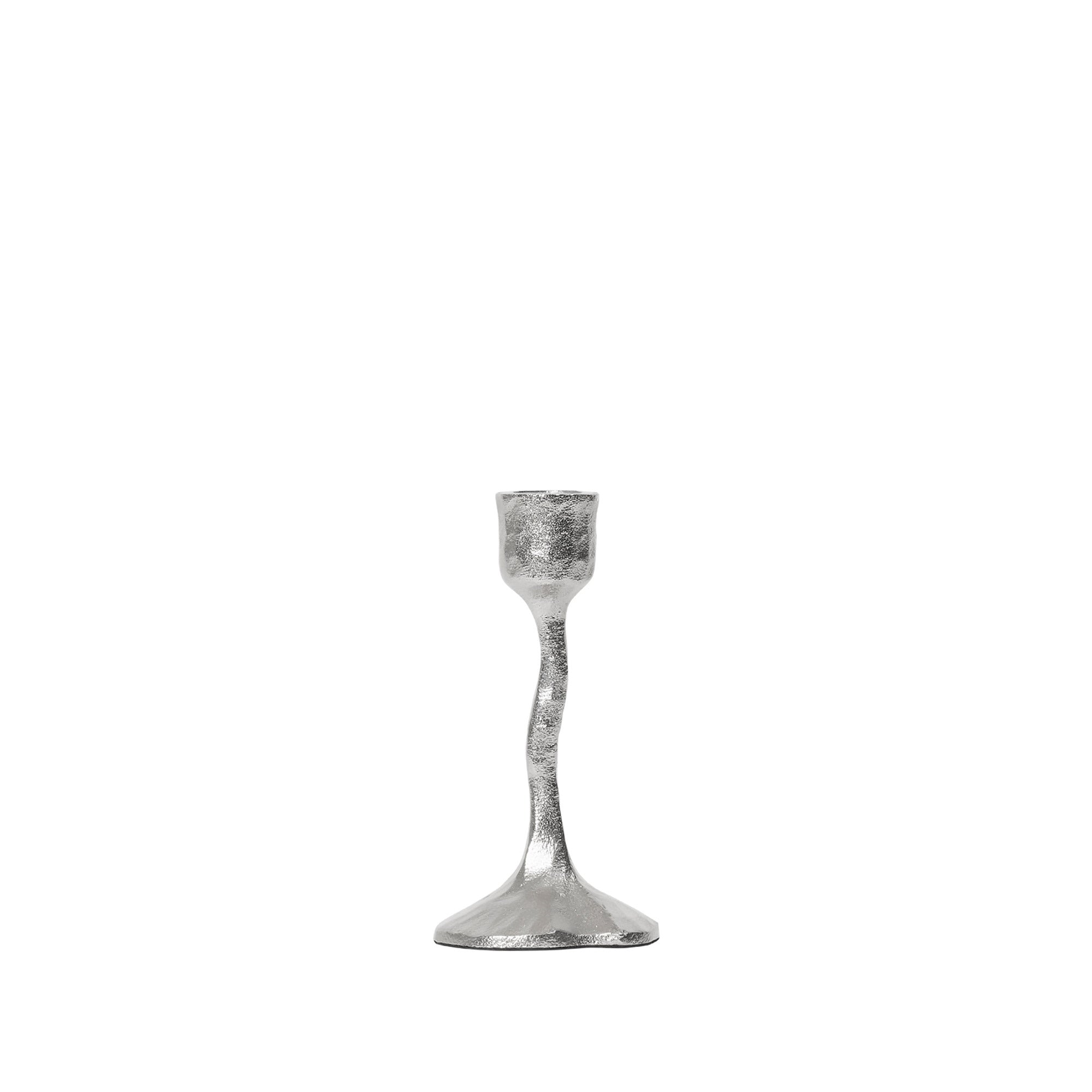 Broste Copenhagen - Amy Kerzenhalter | Ø 7,5 x H 15 cm / silber