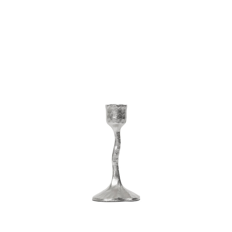 Broste Copenhagen - Amy Kerzenhalter | Ø 7,5 x H 15 cm / silber
