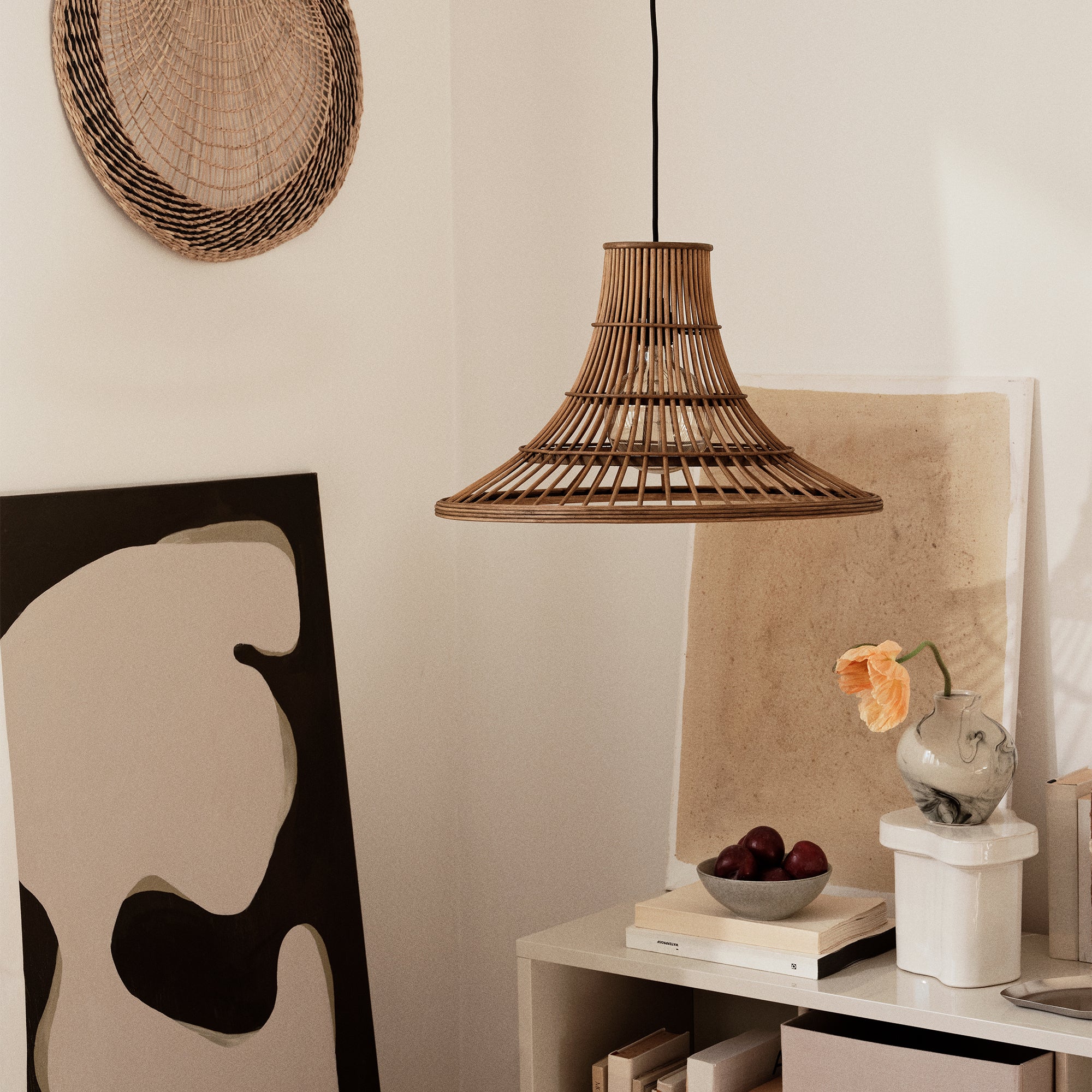 Broste Copenhagen - Ciba Lampenschirm | Ø 50 cm x H 30 cm