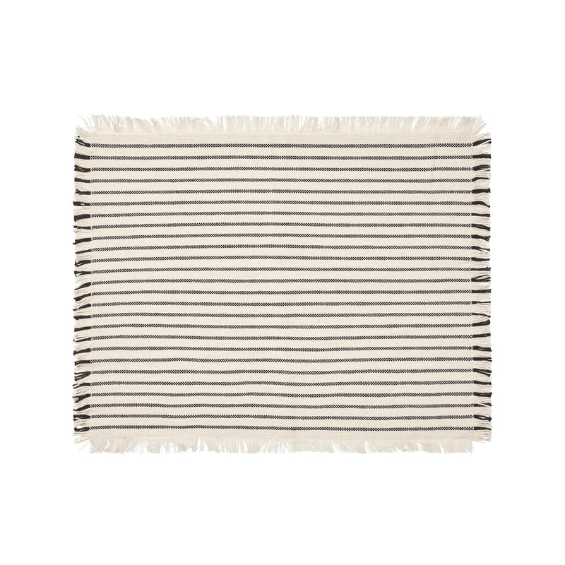 Broste Copenhagen - Elouise Tischläufer | 41,5 x 32 cm / schwarz