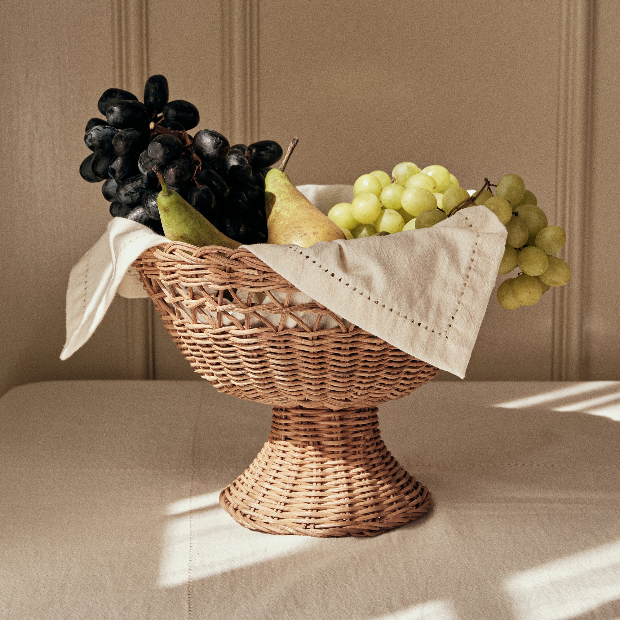 Broste Copenhagen - Emmy Rattan Korb | 