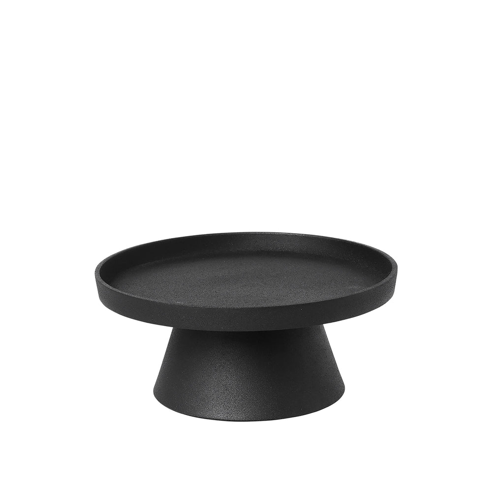 Broste Copenhagen - Holger Kerzentablett | Ø 24 cm / schwarz