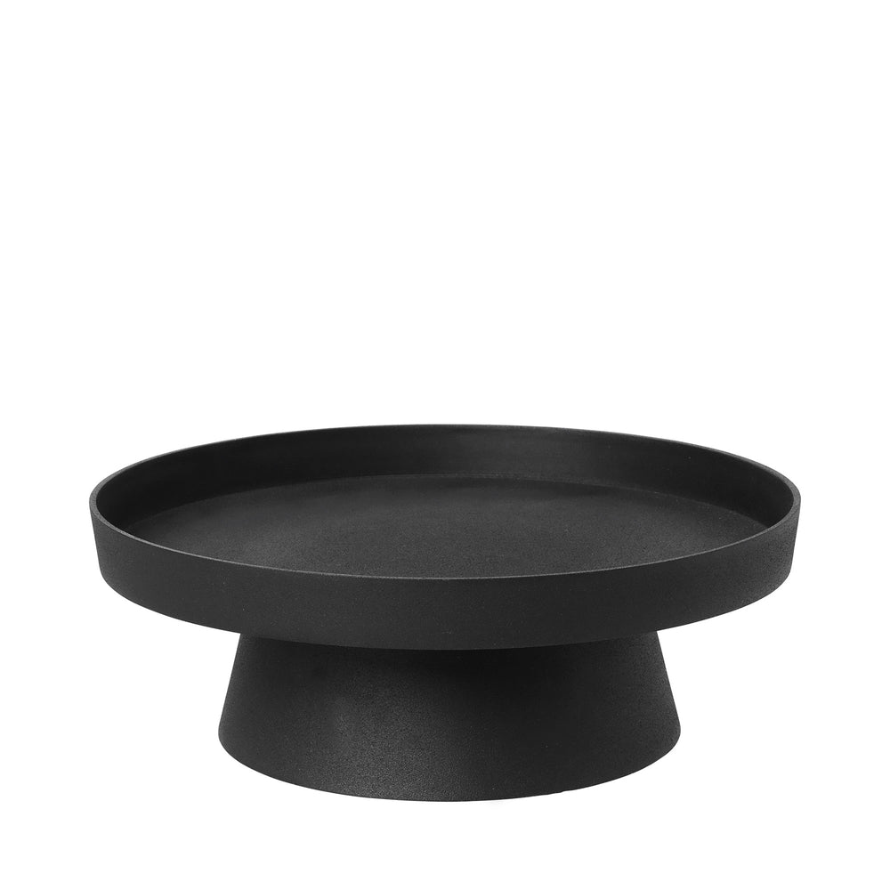 Broste Copenhagen - Holger Kerzentablett | Ø 35 cm / schwarz