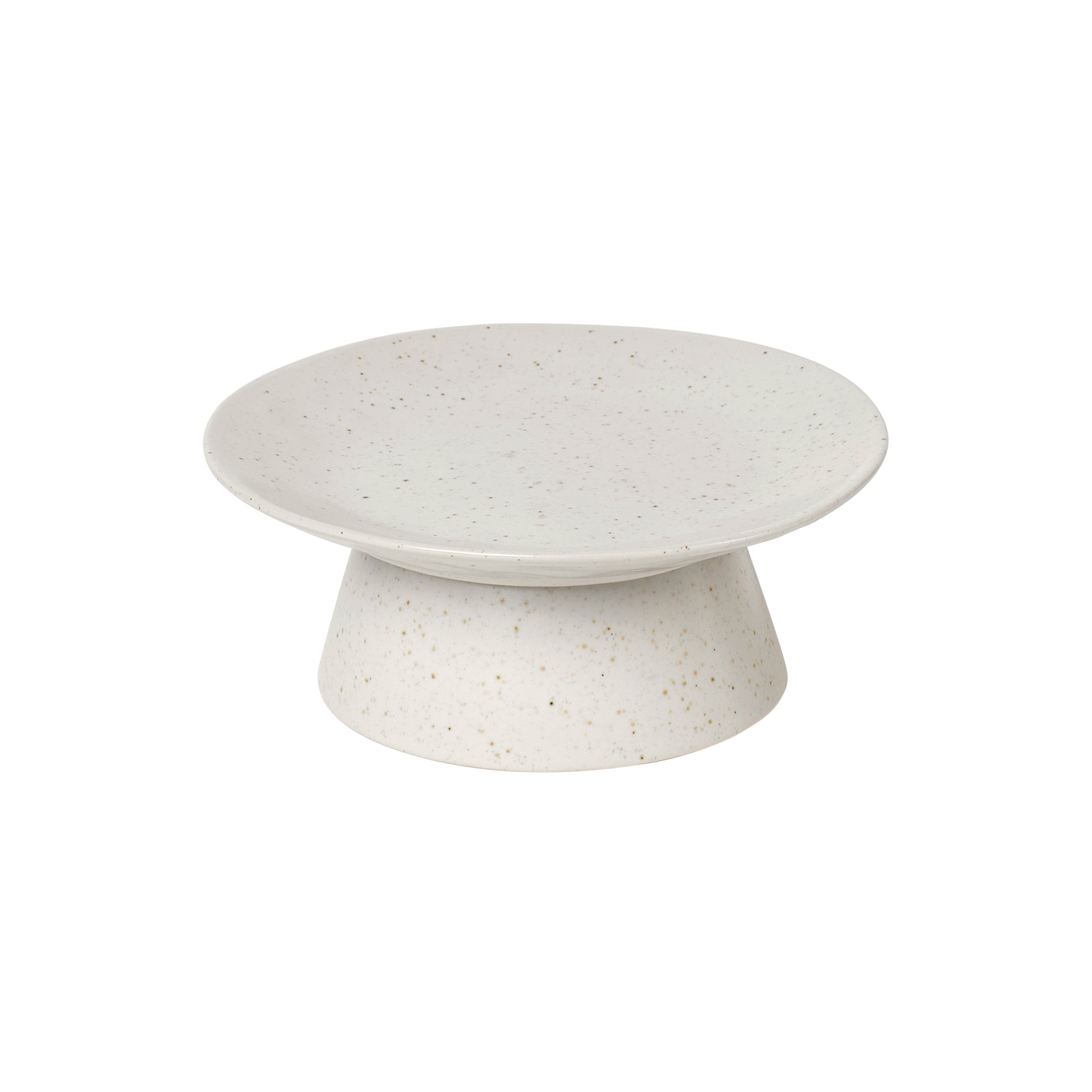 Broste Copenhagen - Nordic Vanilla Tortenplatte | Ø 14,5 x 6 cm
