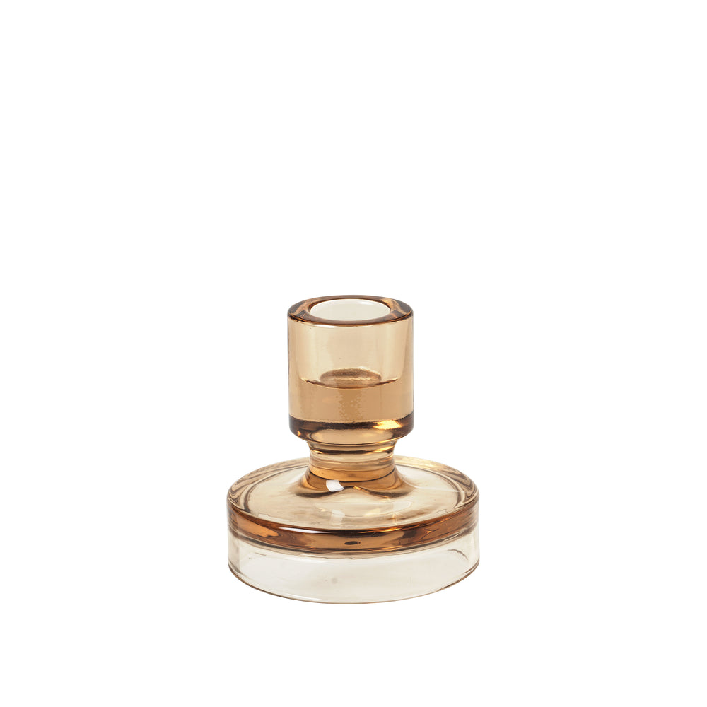 Broste Copenhagen - Petra Kerzenständer | Ø 8 x H 8 cm / indian tan