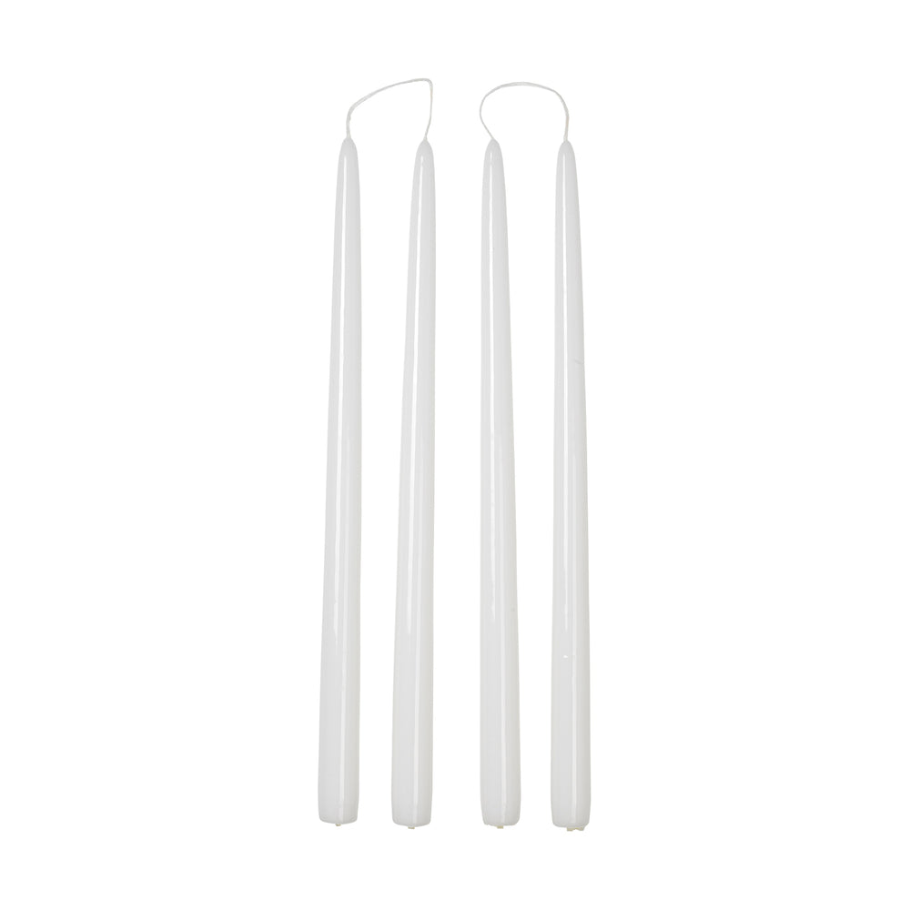 Broste Copenhagen - Smooth Kerze | weiß