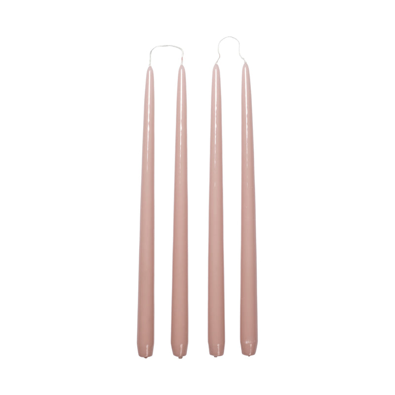 Broste Copenhagen - Smooth Kerze | pink