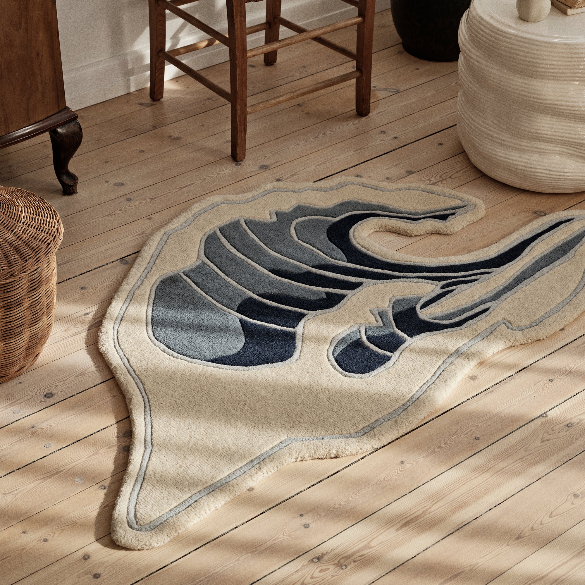 Broste Copenhagen - Wave Teppich | 