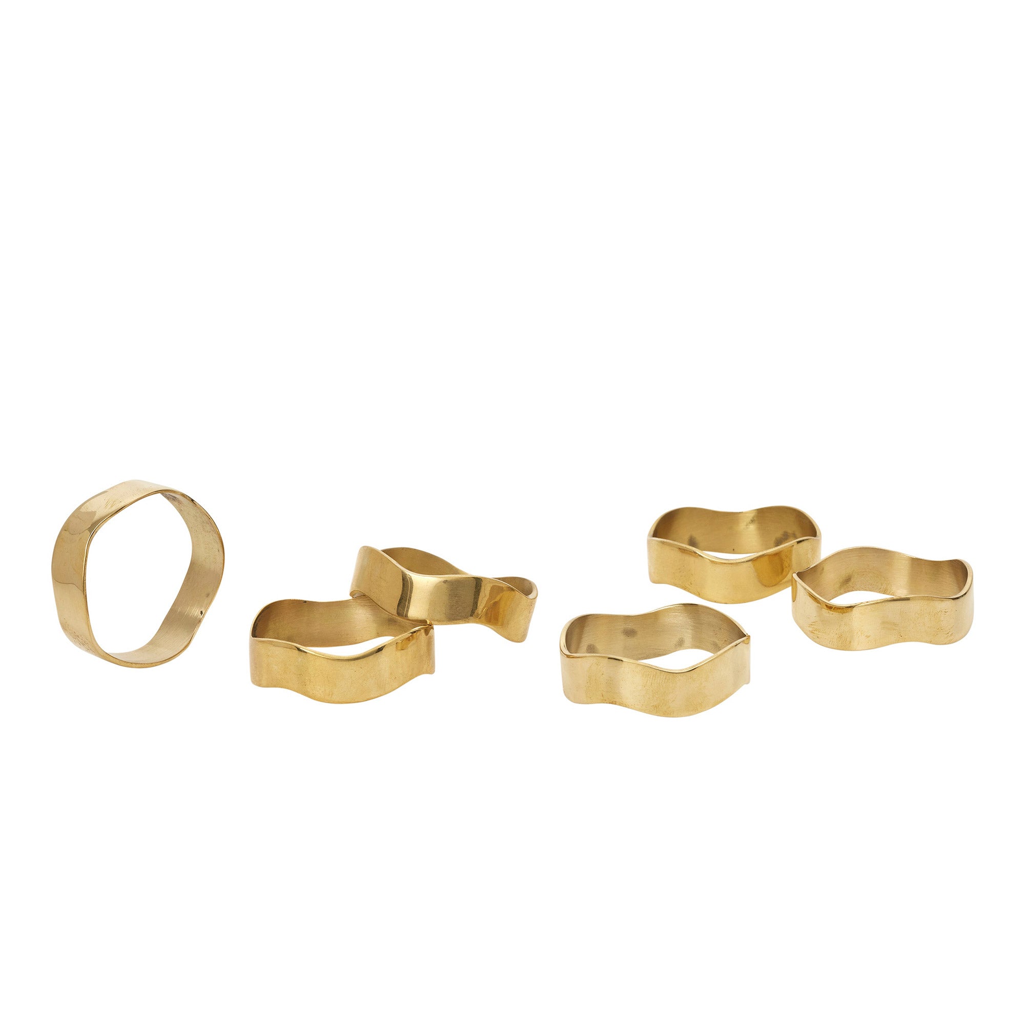 Broste Copenhagen - Zina Serviettenring | messing