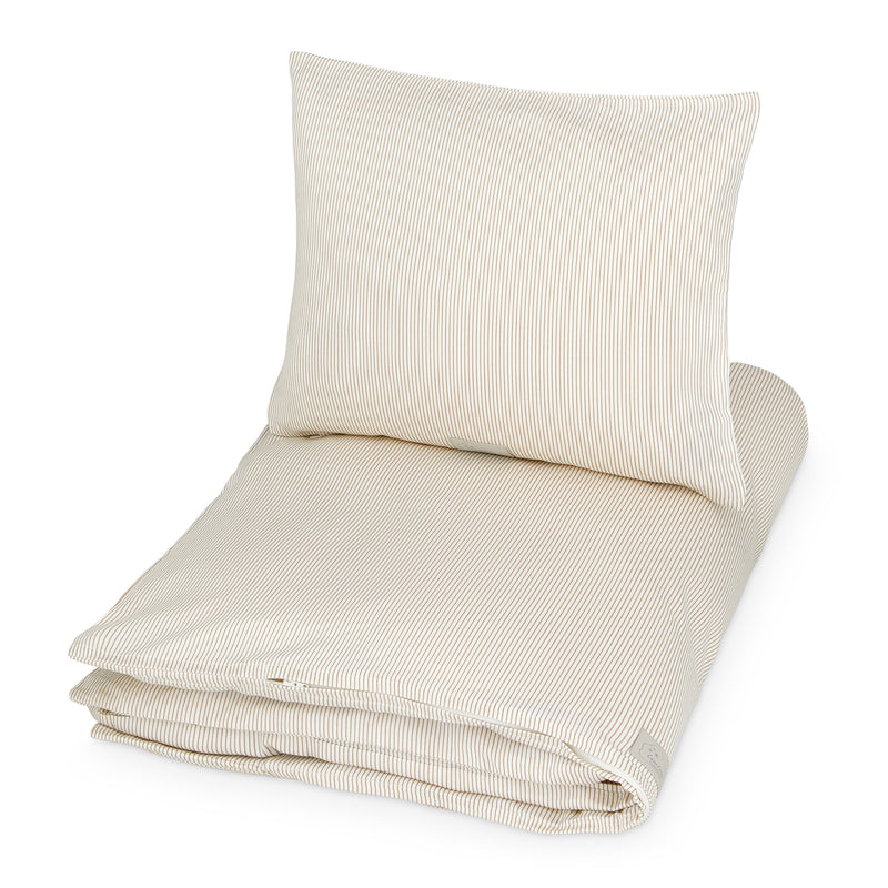 Cam Cam Copenhagen - Junior Bettwäsche | classic stripes camel
