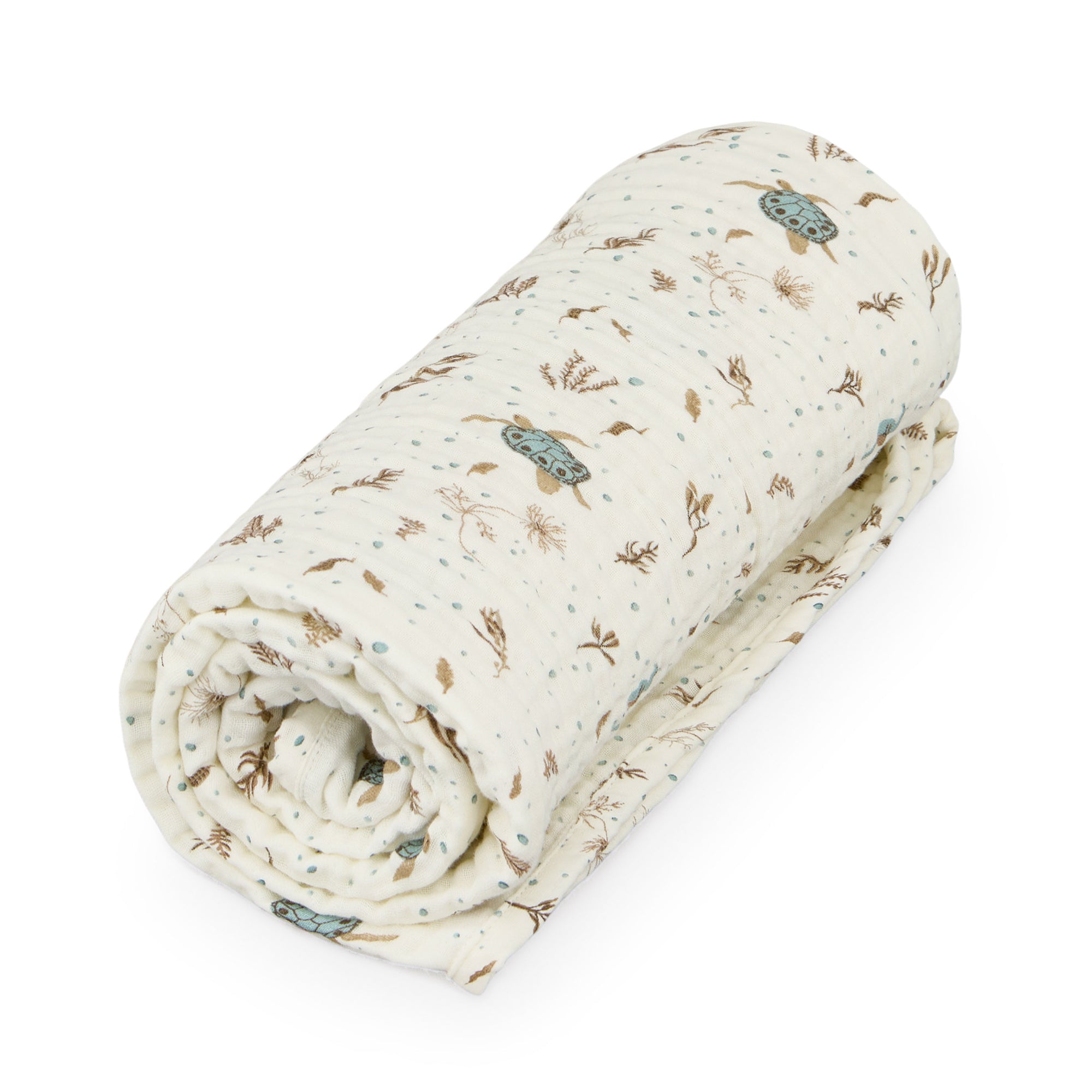 Cam Cam Copenhagen - Musselin Decke | sea garden