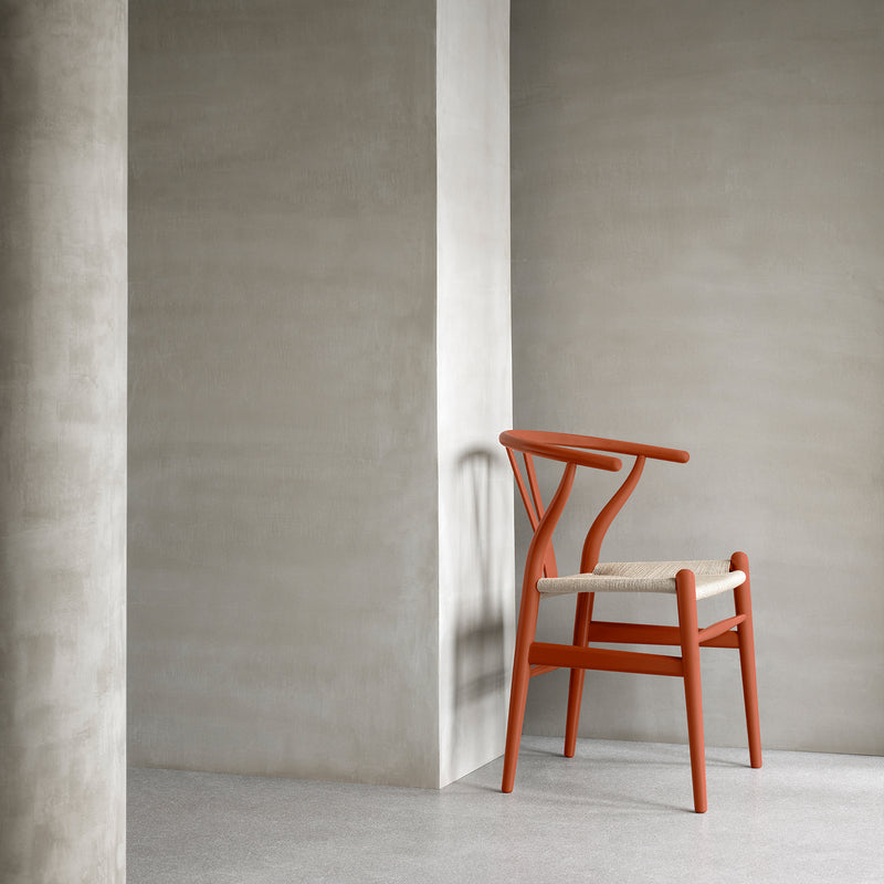 Carl Hansen - CH24 Soft Wishbone Chair Ilse Crawford | terracotta