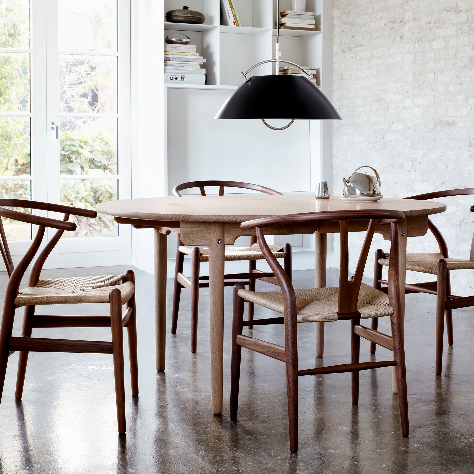 Carl Hansen - CH337 ausziehbarer Esstisch | Eiche geseift