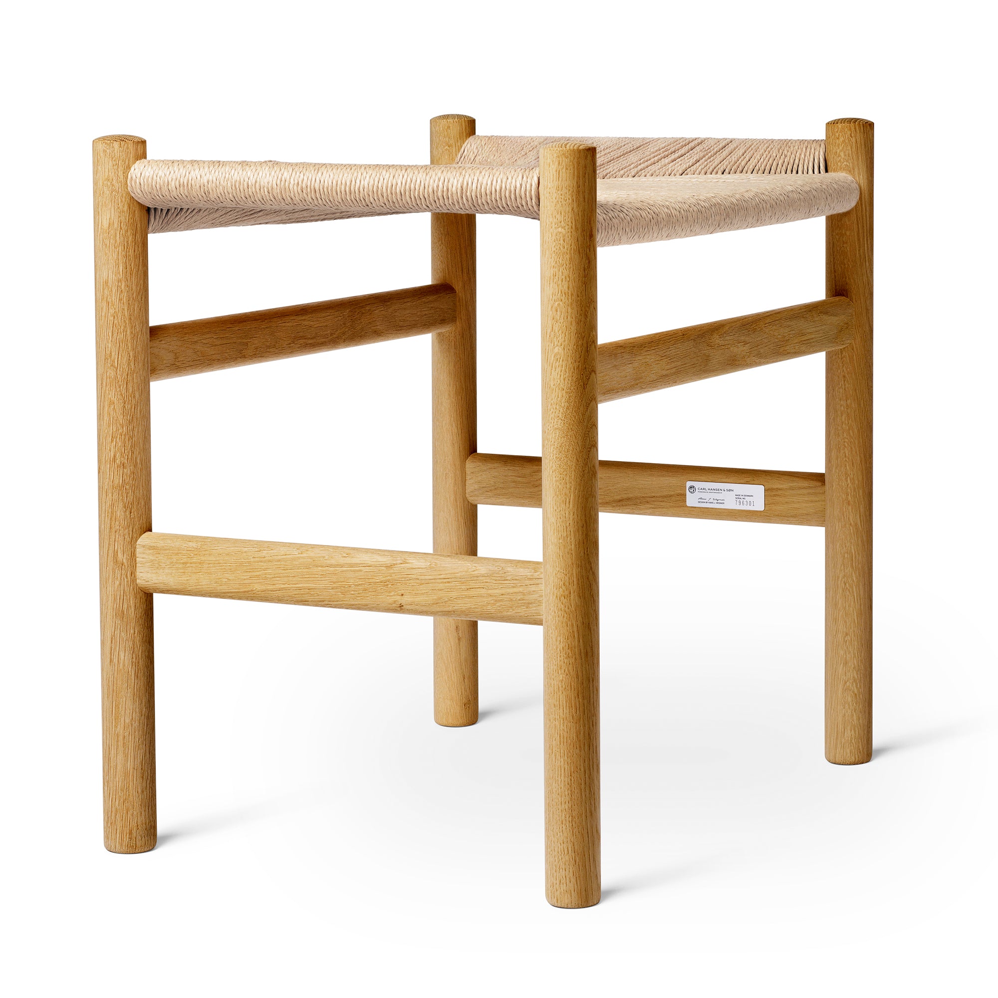 Carl Hansen - CH53 Hocker | Eiche geölt