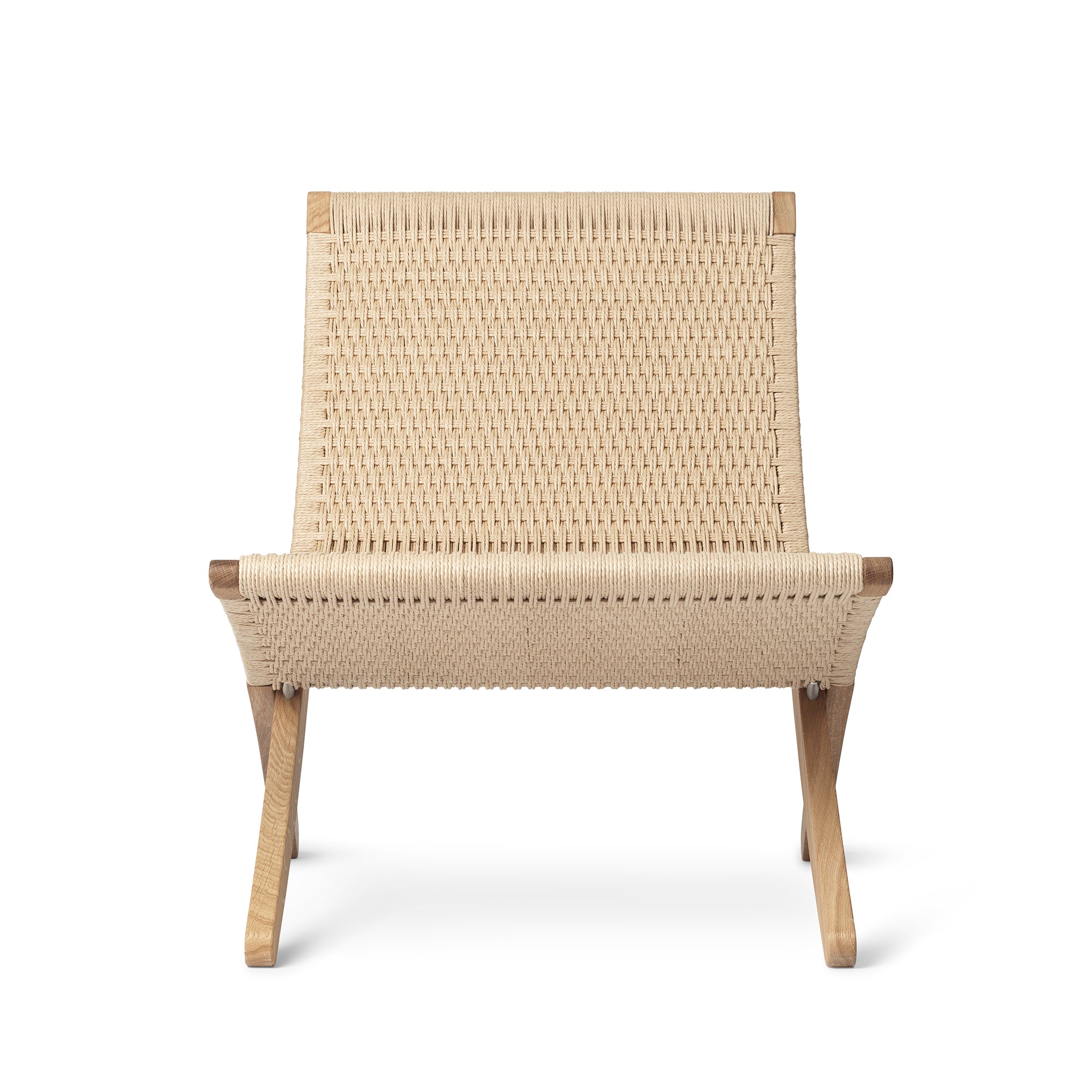 Carl Hansen - MG501 Cuba Chair | Papiergarn natur / Eiche geseift , Papiergarn natur / Eiche geölt 
