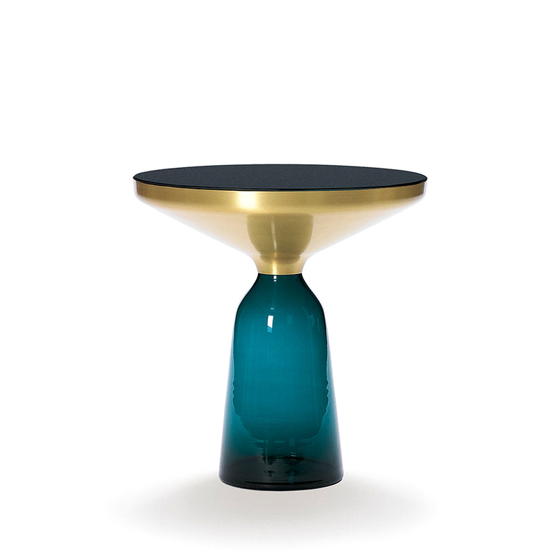 ClassiCon - Bell Beistelltisch | Messing / montana blau