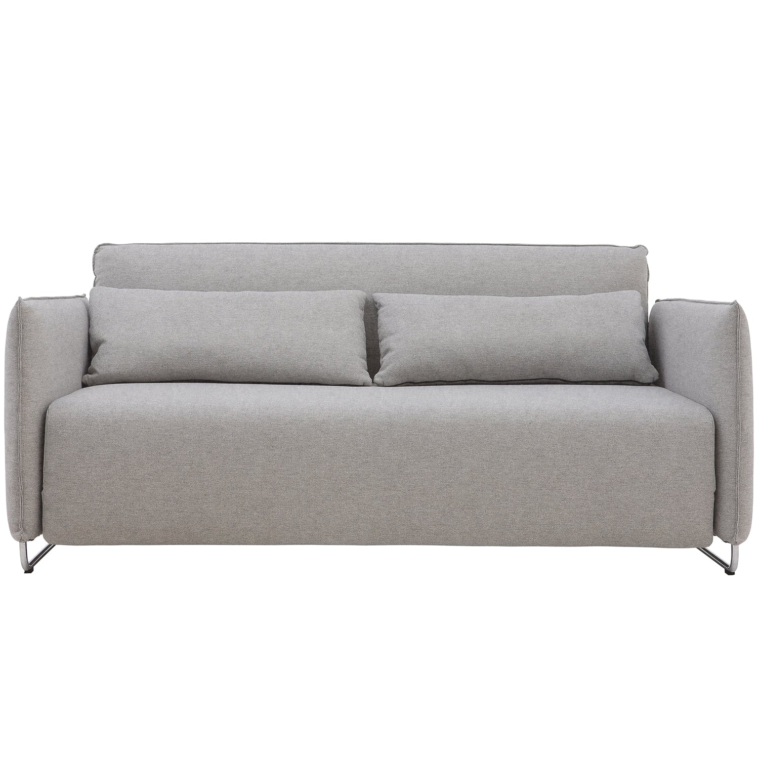 Softline - Cord Schlafsofa | Filz grau (620)