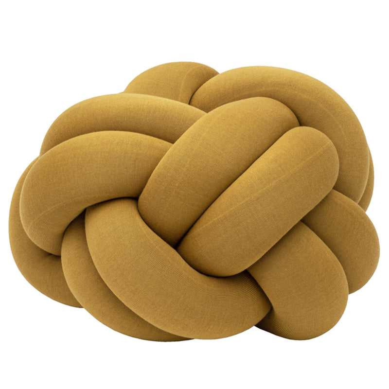 Design House Stockholm - Knot Kissen XL | gelb