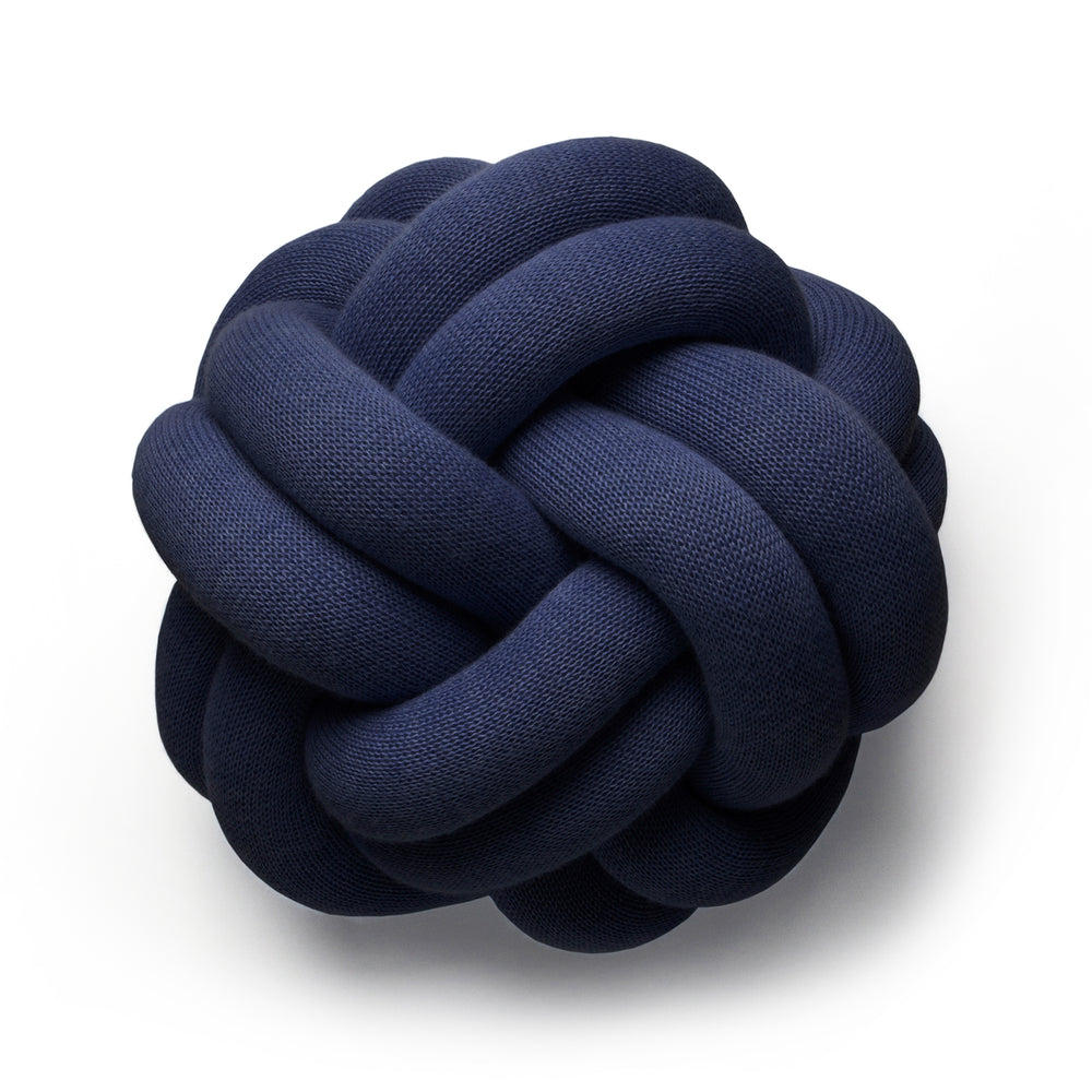 Design House Stockholm - Knot Kissen | dunkelblau