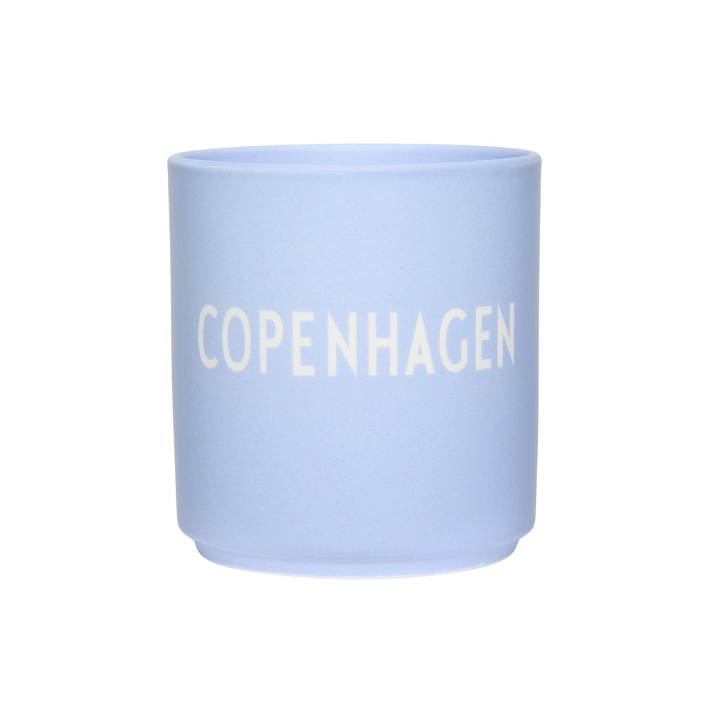 Design Letters - AJ Favourite Porzellan Becher | Copenhagen / dusty blue