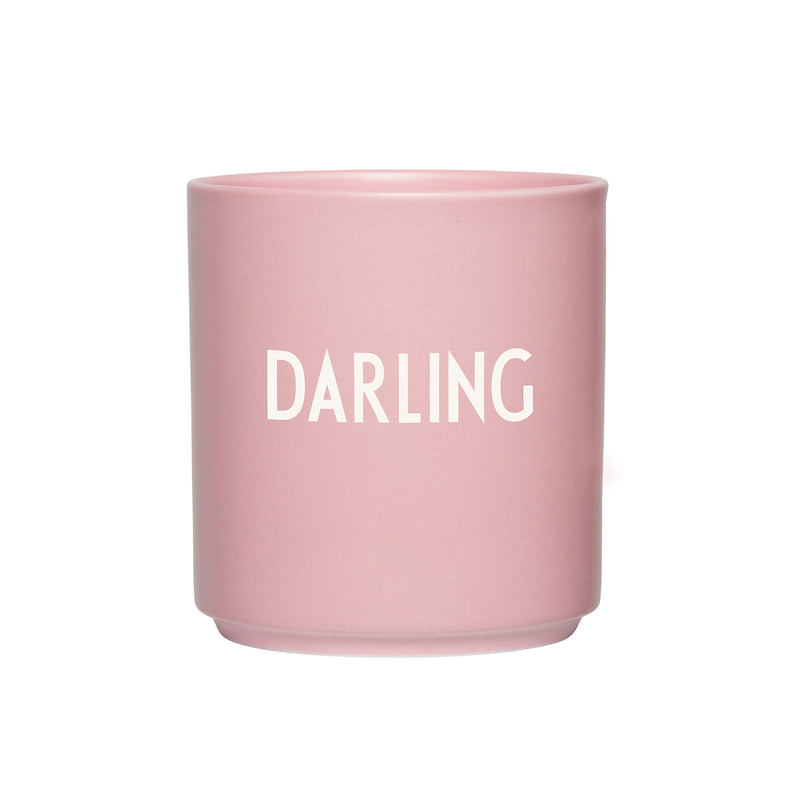 Design Letters - AJ Favourite Porzellan Becher | Darling / creole pink