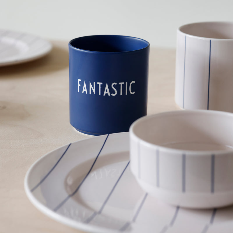 Design Letters - AJ Favourite Porzellan Becher | Fantastic / midnight blue