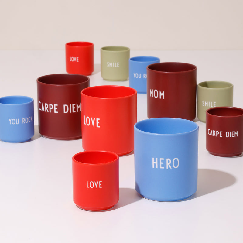 Design Letters - AJ Porzellan Becher A-Z