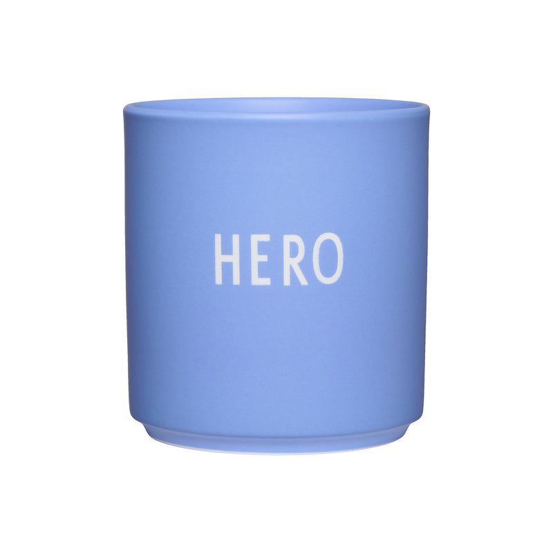 Design Letters - AJ Favourite Porzellan Becher | Hero / sky blue