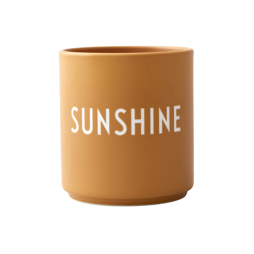 Design Letters - AJ Favourite Porzellan Becher | Sunshine / gelb