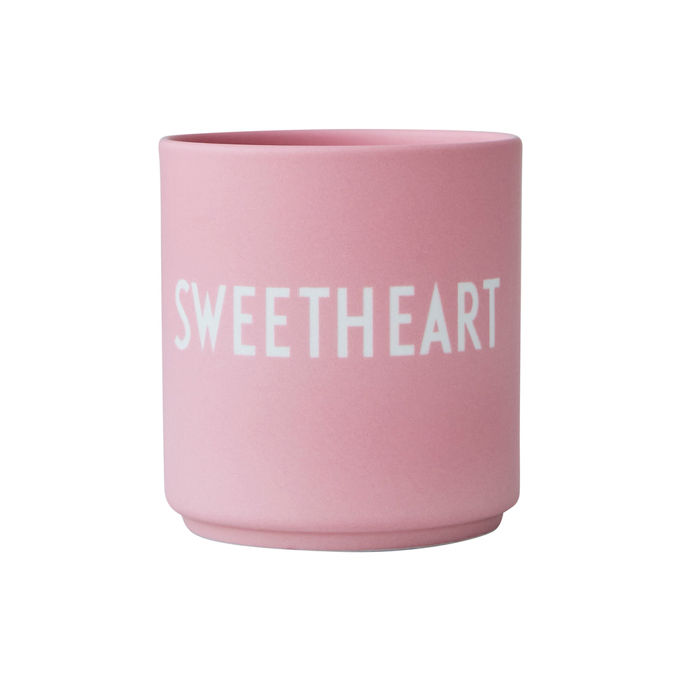 Design Letters - AJ Favourite Porzellan Becher | Sweetheart / pink