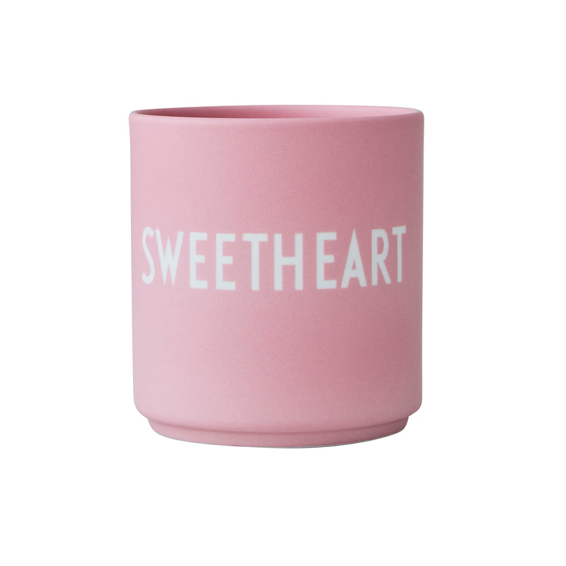 Design Letters - AJ Favourite Porzellan Becher | Sweetheart / pink