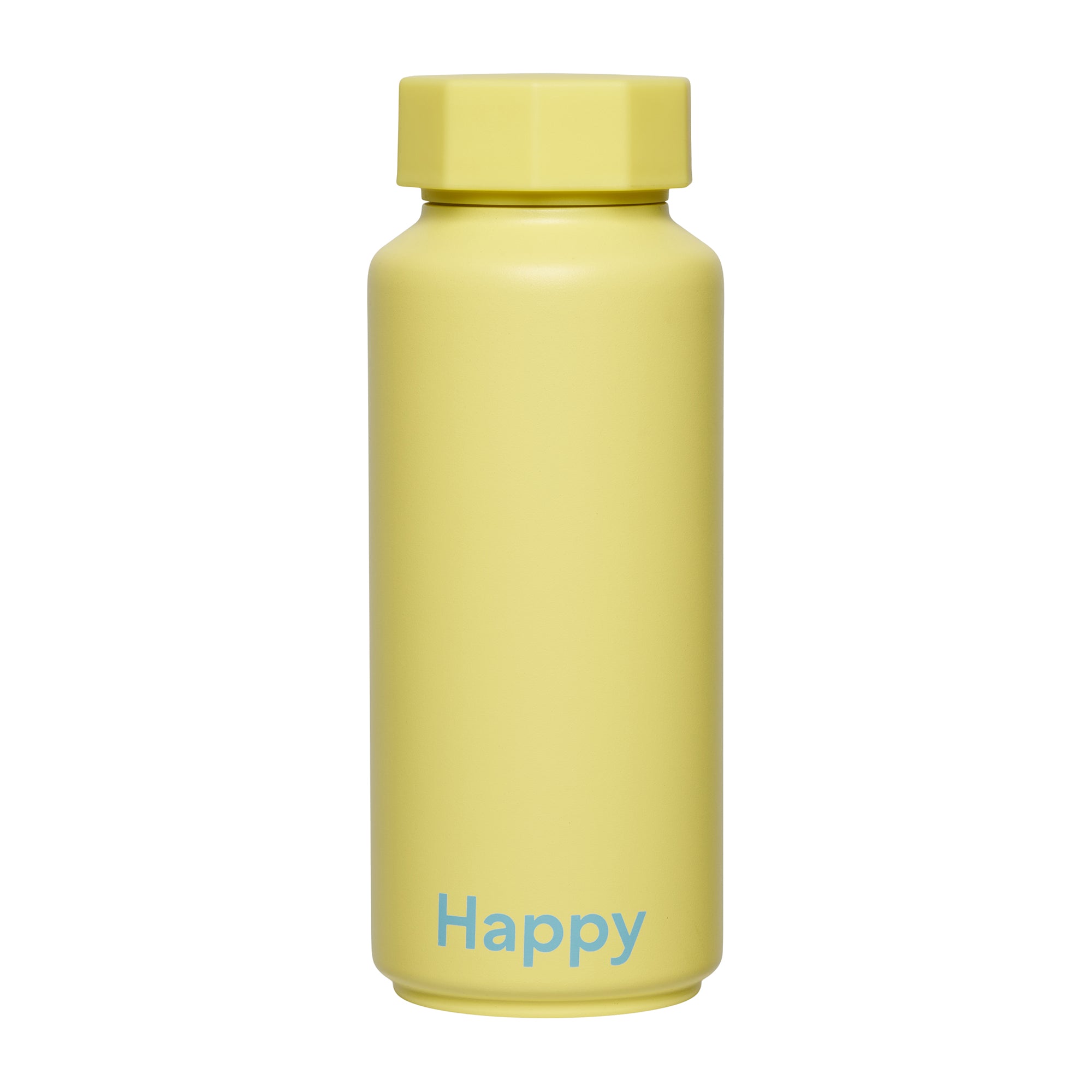 Design Letters - AJ Thermosflasche Hot &amp; Cold | gelb (Happy)