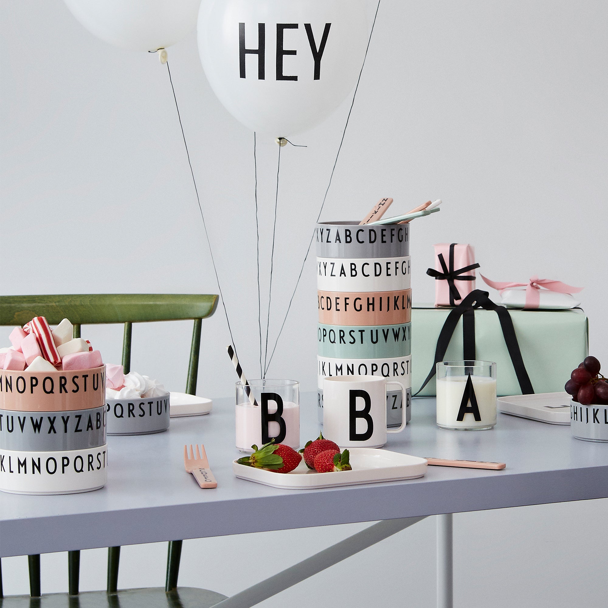 Design Letters - Eat &amp; Learn Tritan Schale