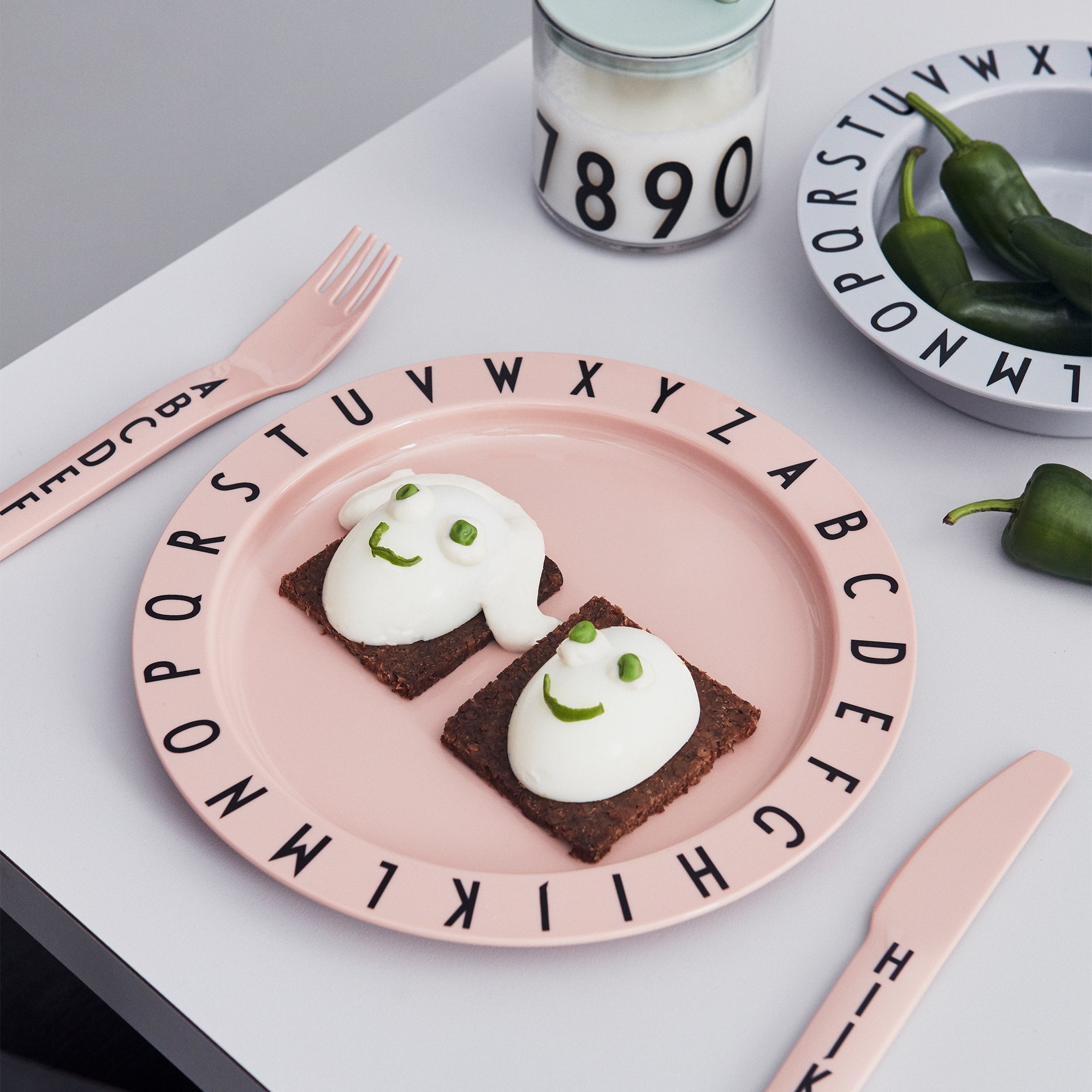 Design Letters - Eat &amp; Learn Tritan Teller