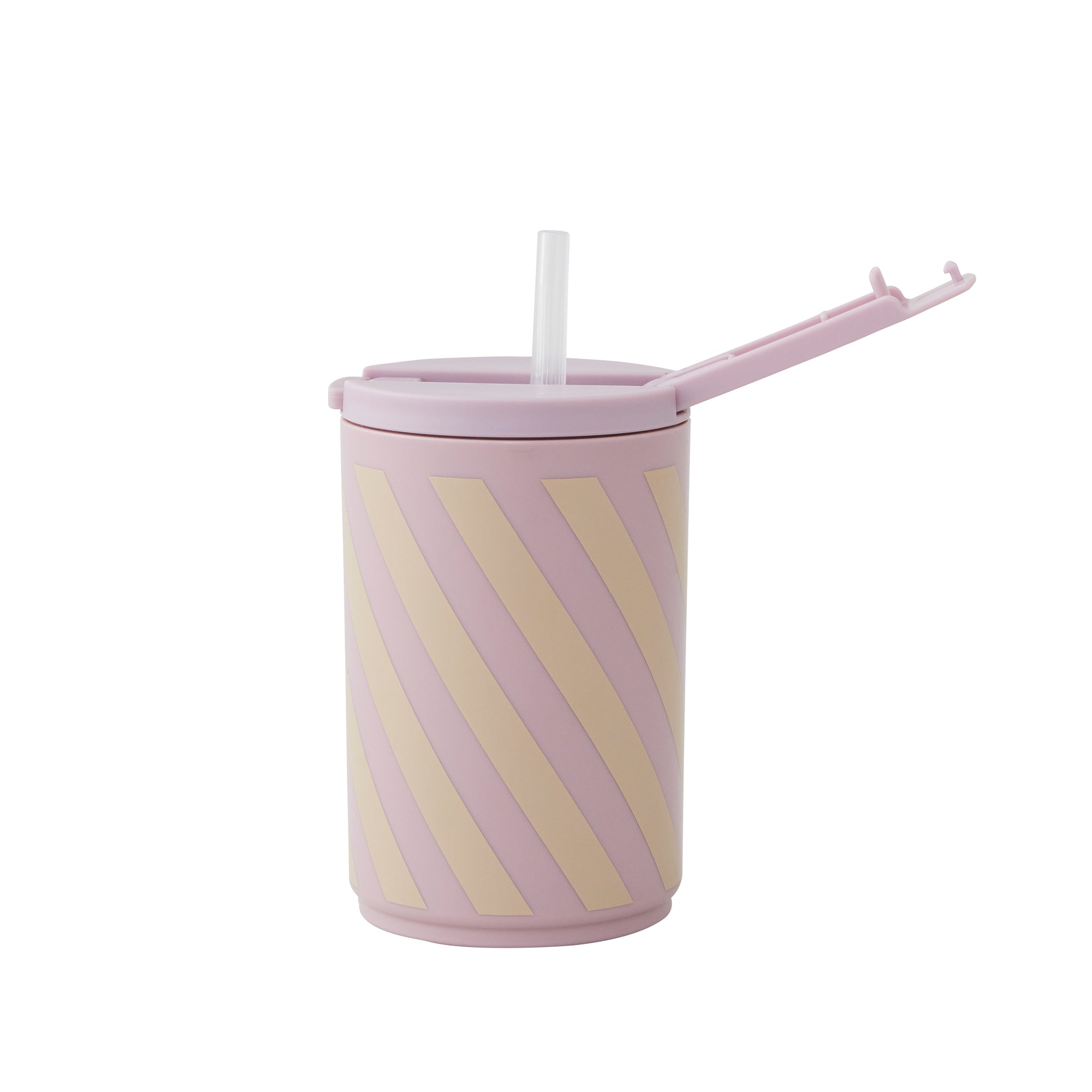 Design Letters - Kids life Trinkhalm-Becher | lavendel