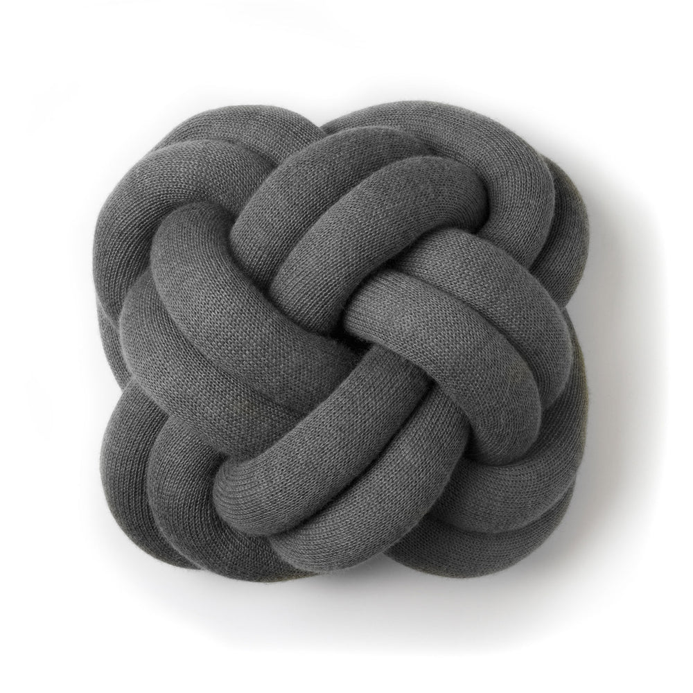 Design House Stockholm - Knot Kissen | dunkelgrau