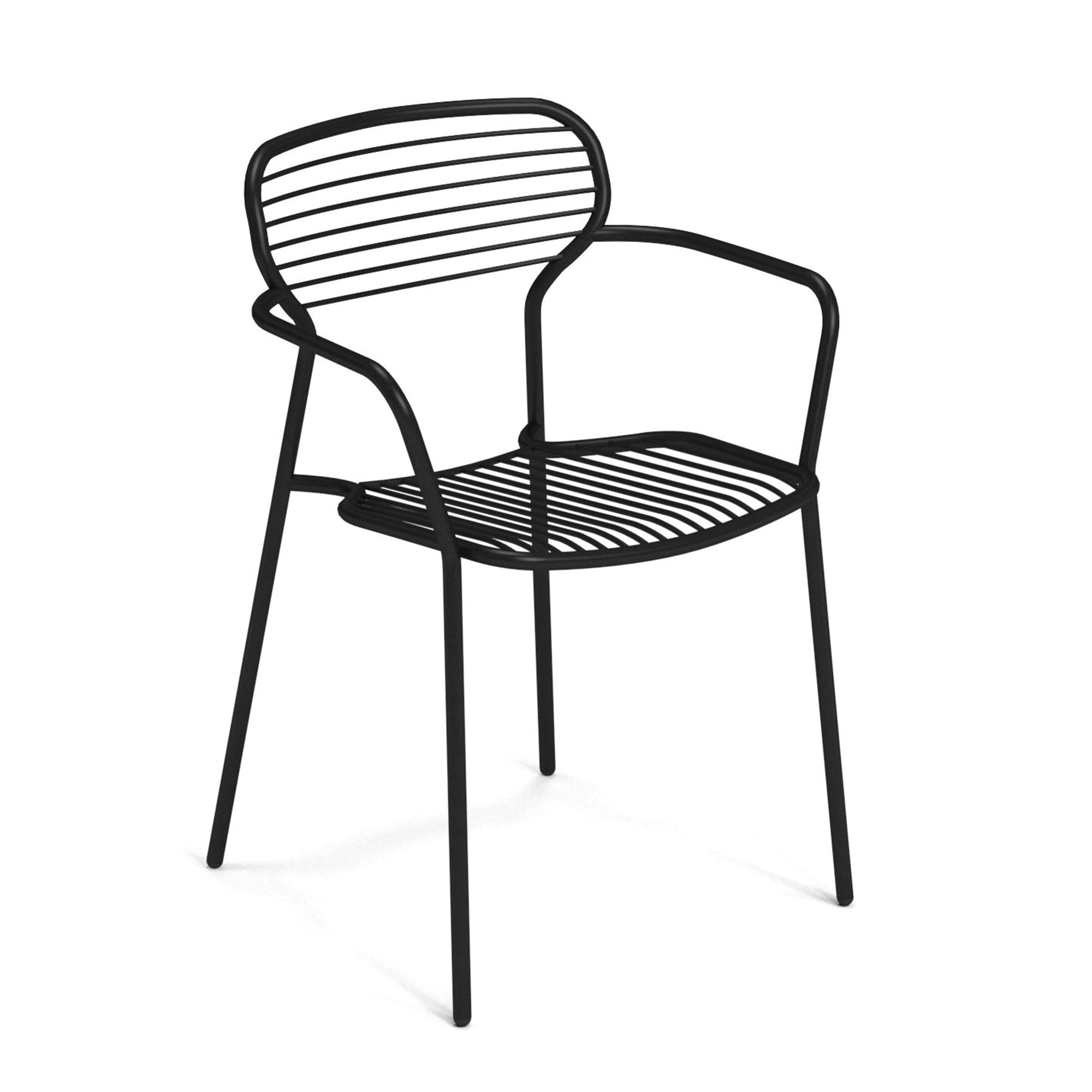 Emu - Apero Outdoor Armlehnstuhl | schwarz