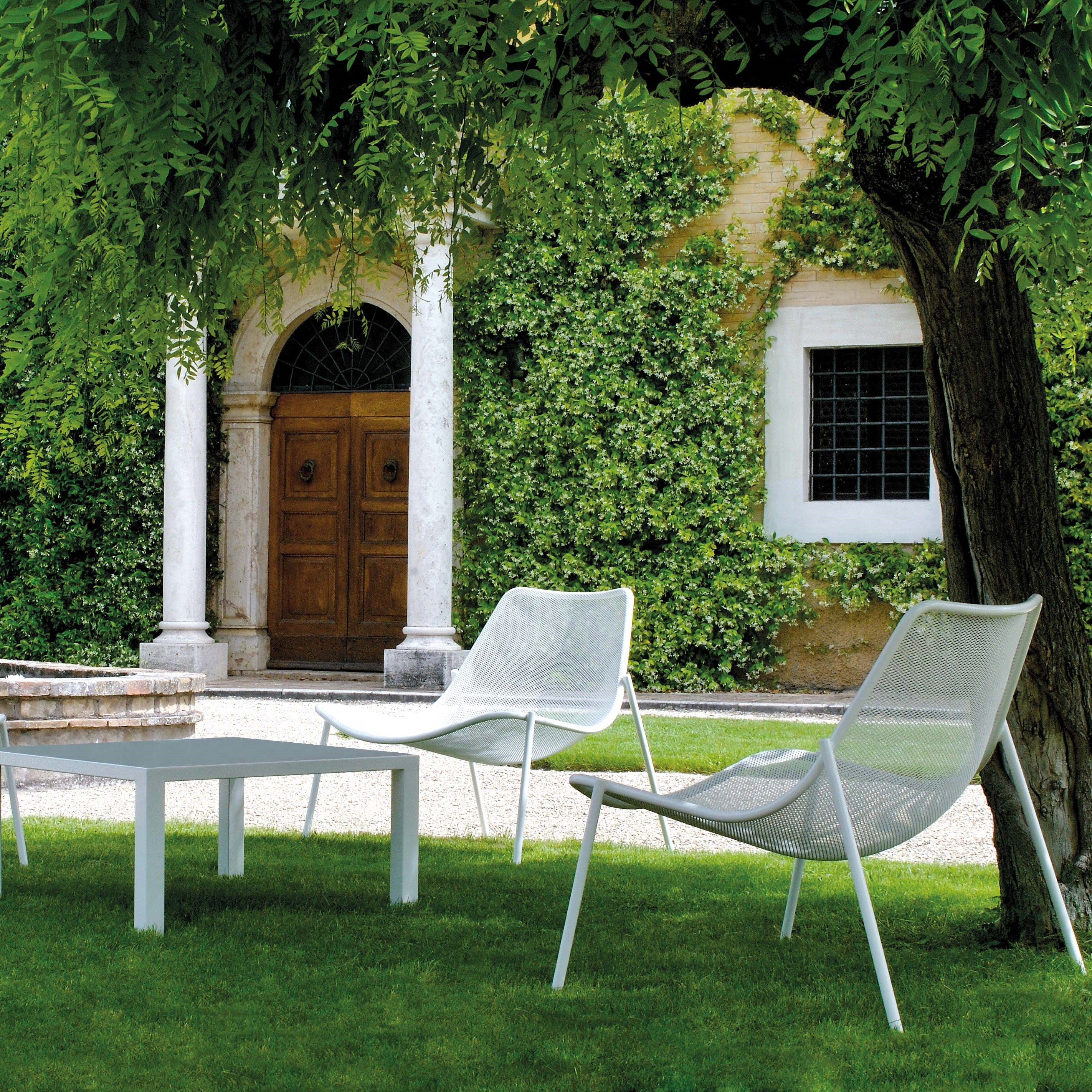 Emu - Round Lounge Chair | weiß