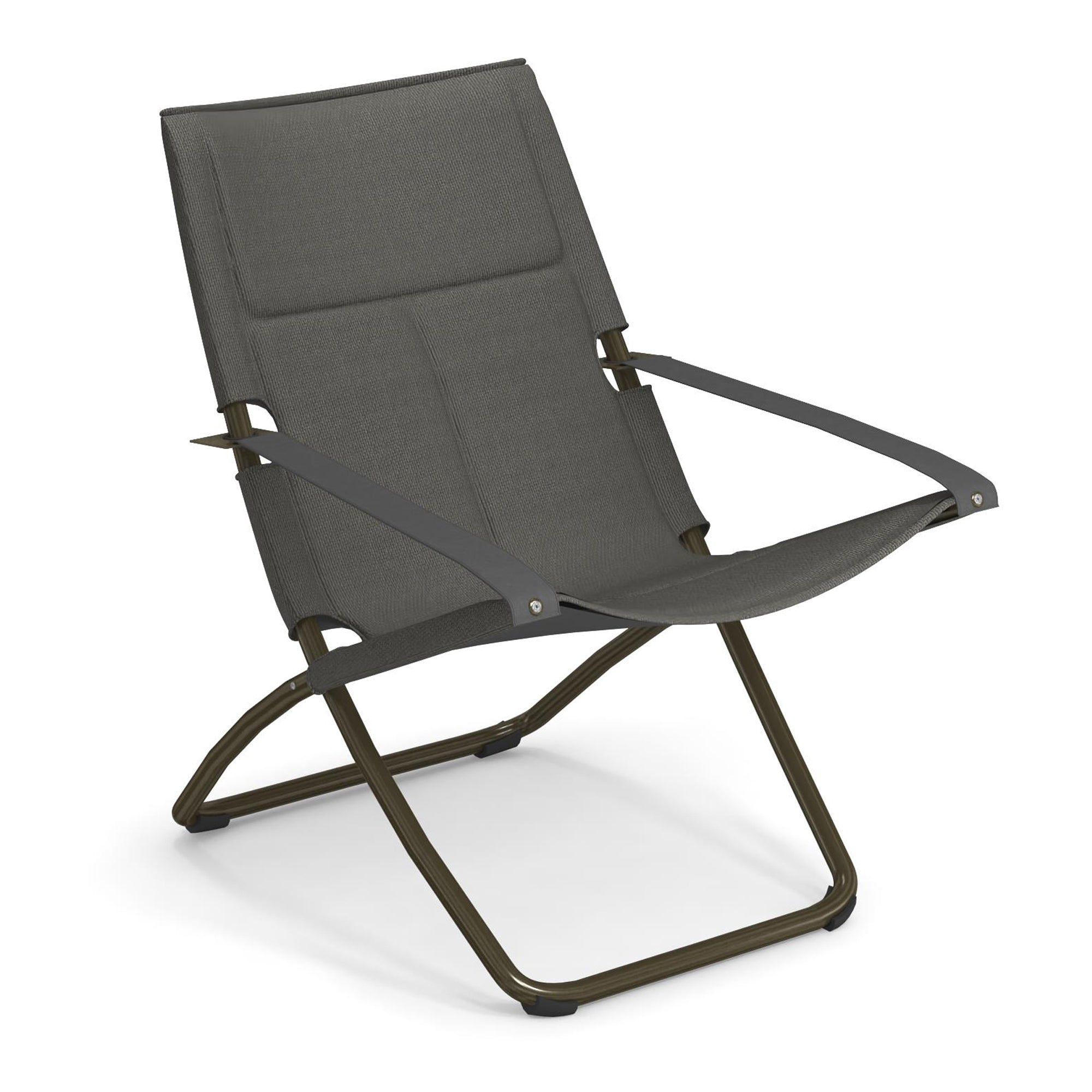 Emu - Snooze Liegestuhl Cozy | bronze glänzend/dunkelgrau