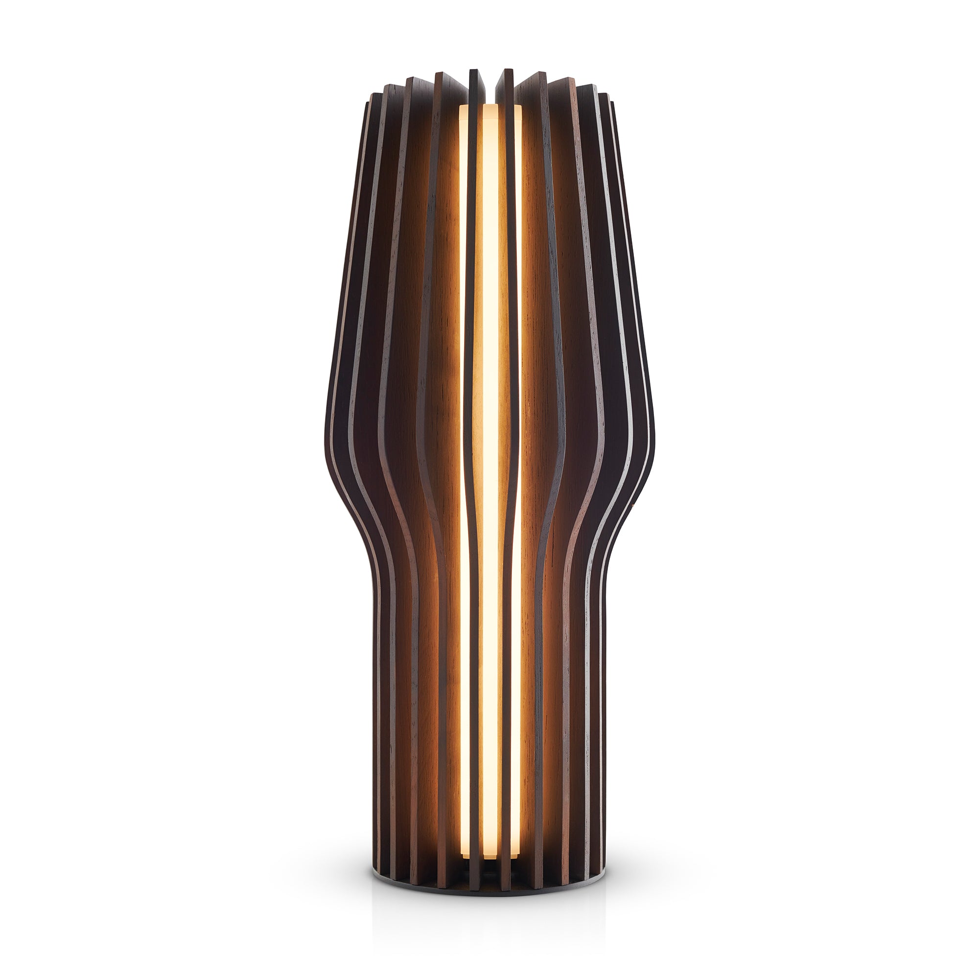 Eva Solo - Radiant LED Akku-Leuchte | Ø 9,5 x H 27,5 cm / Eiche geräuchert