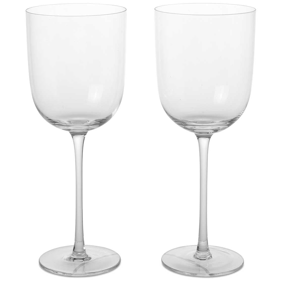 Ferm Living - Host Weinglas | Rotwein / klar