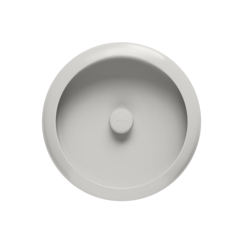 Fatboy - Oloha Large Schale mit LED Akkuleuchte | Large / light grey