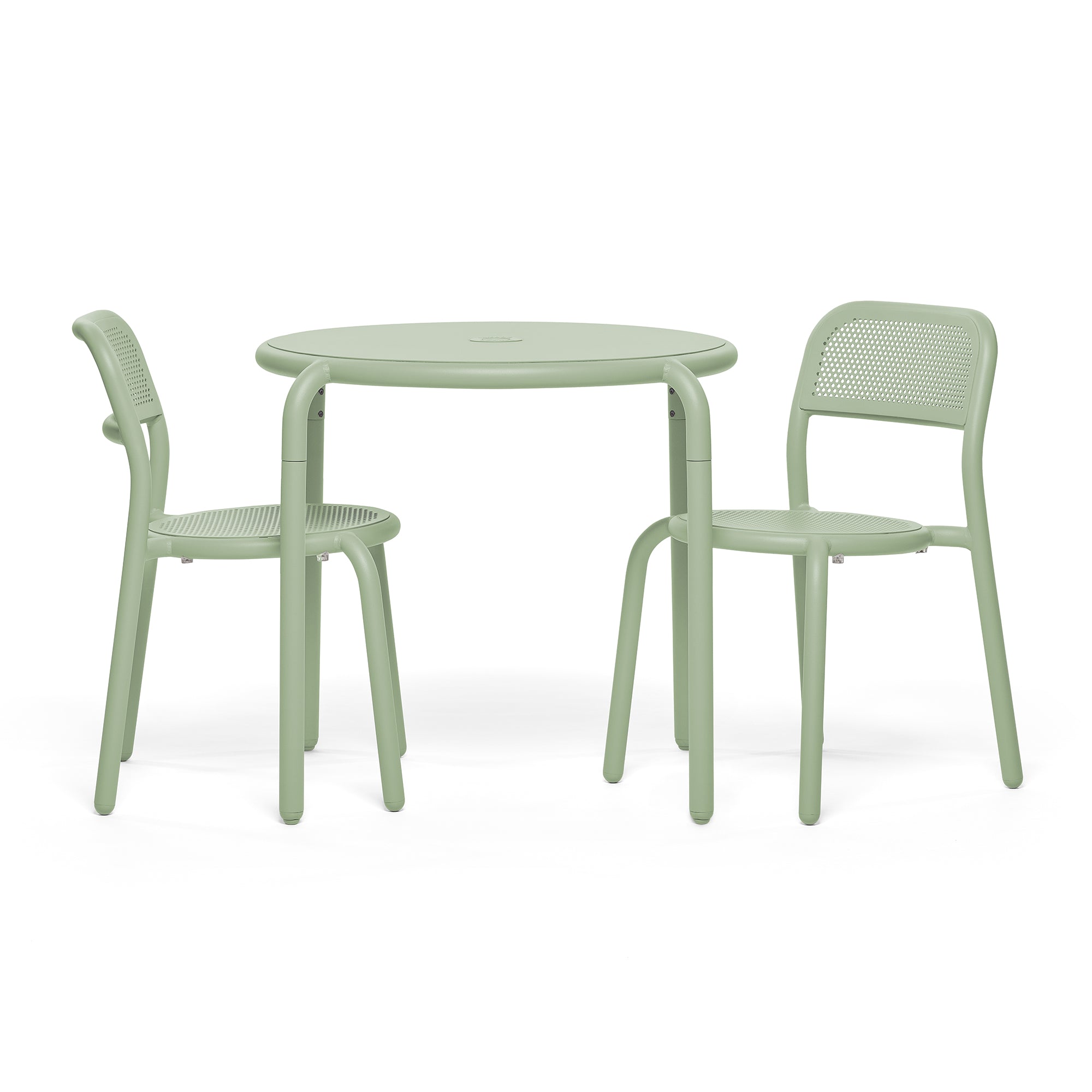 Fatboy - Toní Bistrotisch + Stuhl (3er-Set) | Tisch + Stuhl / mist green